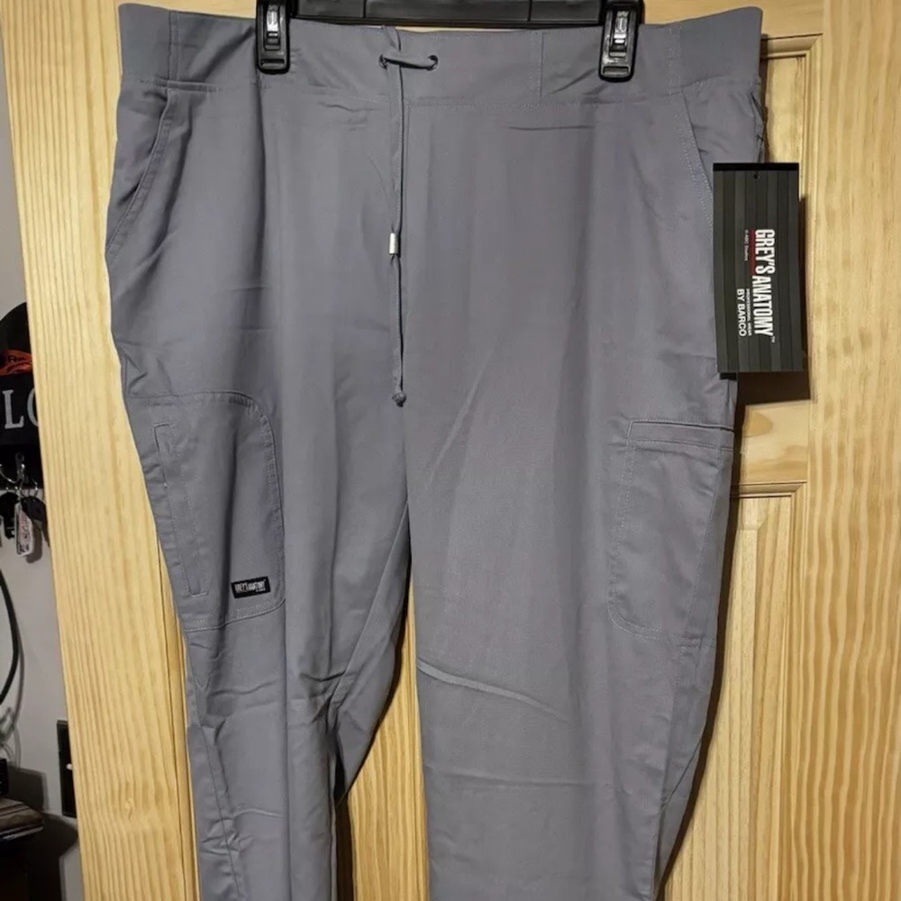 NWT!! Grey’s Anatomy Moonstruck Gray Scrub Pants XL Tall XLT